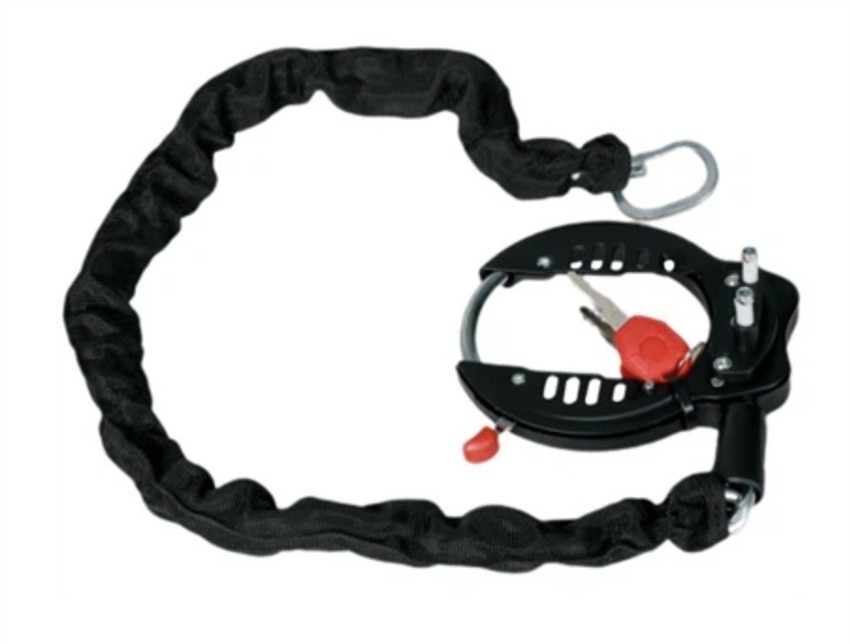 Bicycle Frame Lock With Chain Bicycle Frame Lock With Chain